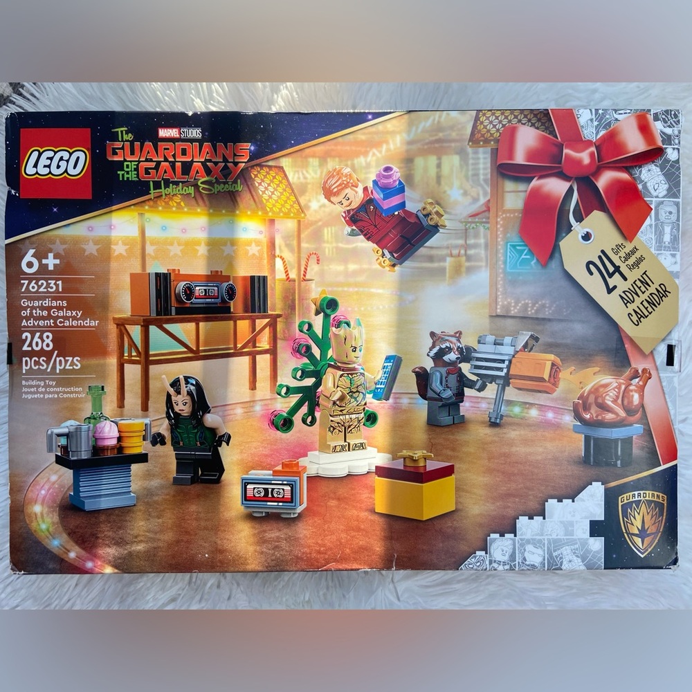 LEGO Guardians Holiday Special Advent Calendar Set with Colorful Minifigures